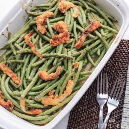 Homemade Gluten-Free Green Bean Casserole - So Simple Ideas