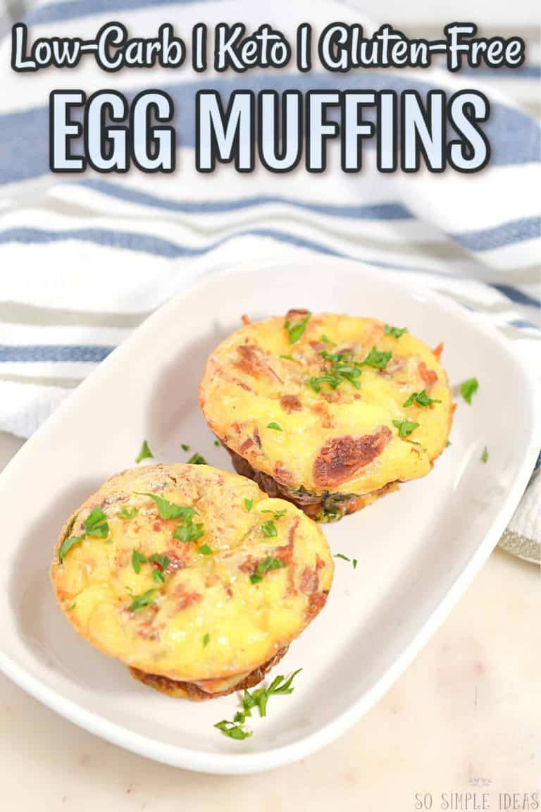 Keto Egg Muffins With Heavy Cream (Gluten-Free) - So Simple Ideas