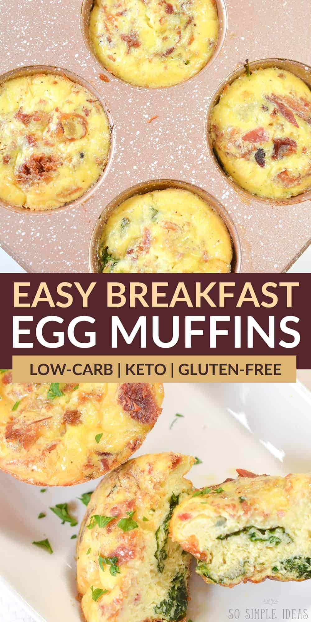 Keto Egg Muffins With Heavy Cream (Gluten-Free) - So Simple Ideas