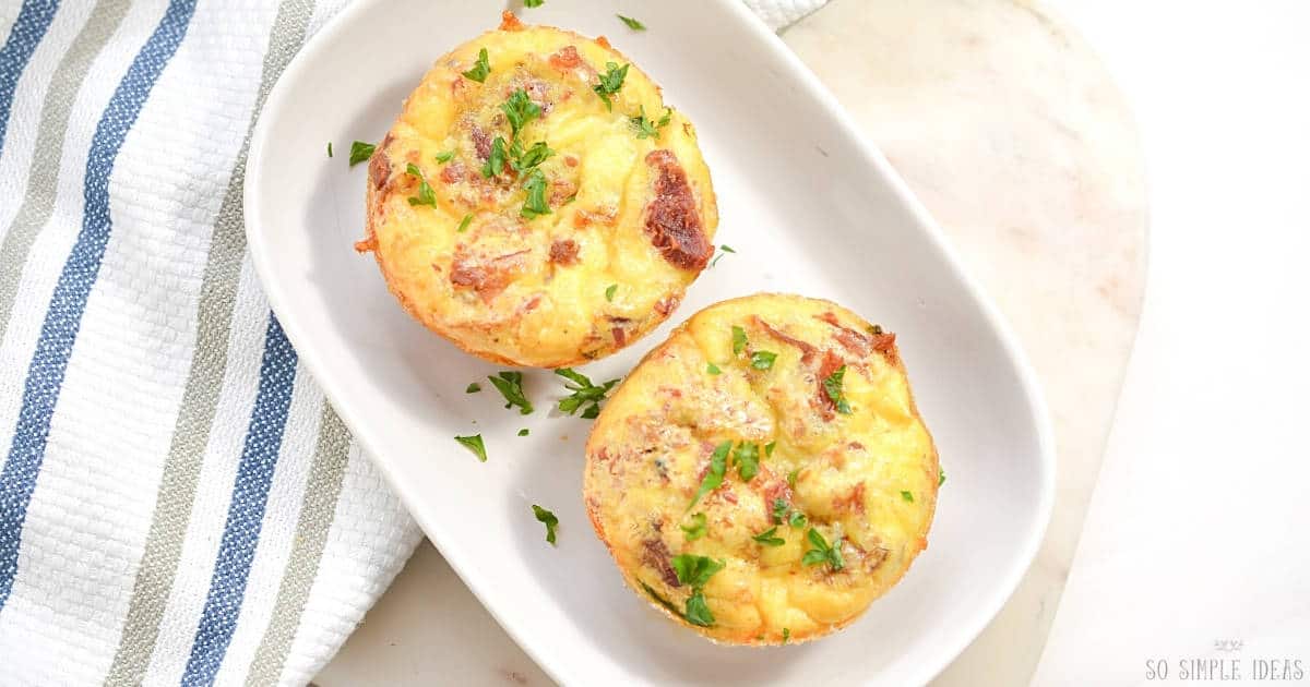 Keto Egg Muffins With Heavy Cream (Gluten-Free) - So Simple Ideas