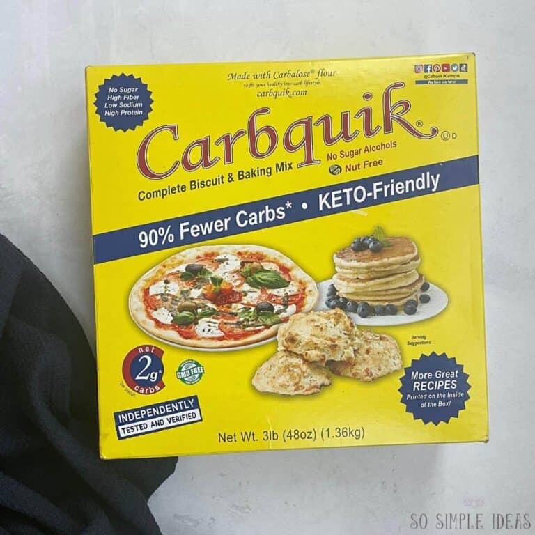 Carbquik Biscuit & Baking Mix: Is it keto? - So Simple Ideas