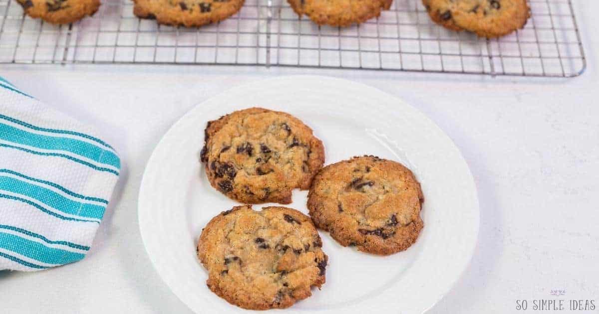 Carbquik Chocolate Chip Cookies - So Simple Ideas