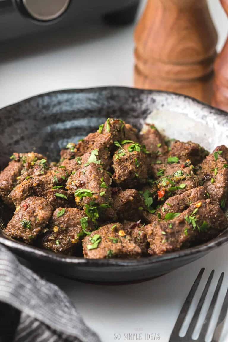 Steak Tips in Air Fryer - So Simple Ideas